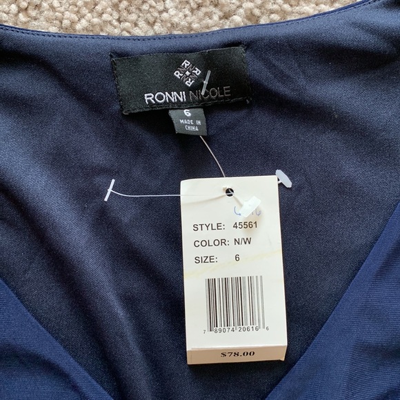 Ronni Nicole dress size 6 NWT - Picture 2 of 4